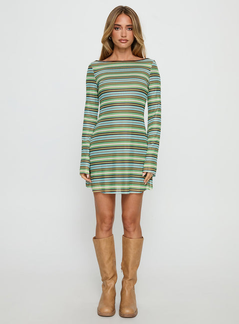 princess polly-lukea long sleeve mini dress Lukea Long Sleeve Mini Dress | Mauve | Womens