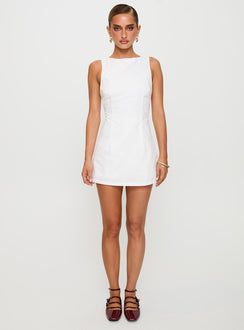 Yumiko Romper White