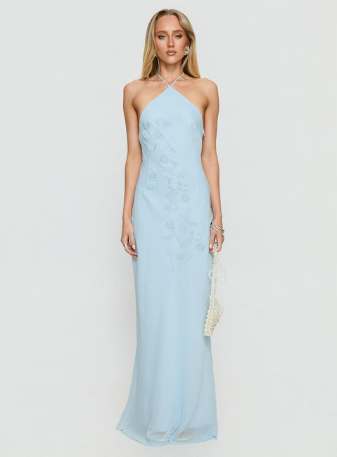 Epilogues Arrowhead Maxi Dress Blue