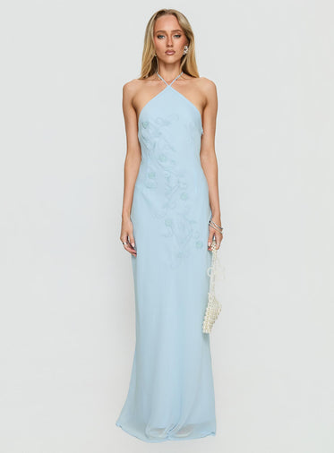 Epilogues Arrowhead Maxi Dress Blue