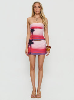 Delila Skort Sunset Multi