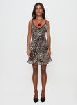 Smooth Operator Mini Dress Leopard