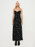 Draven Maxi Dress Floral Multi