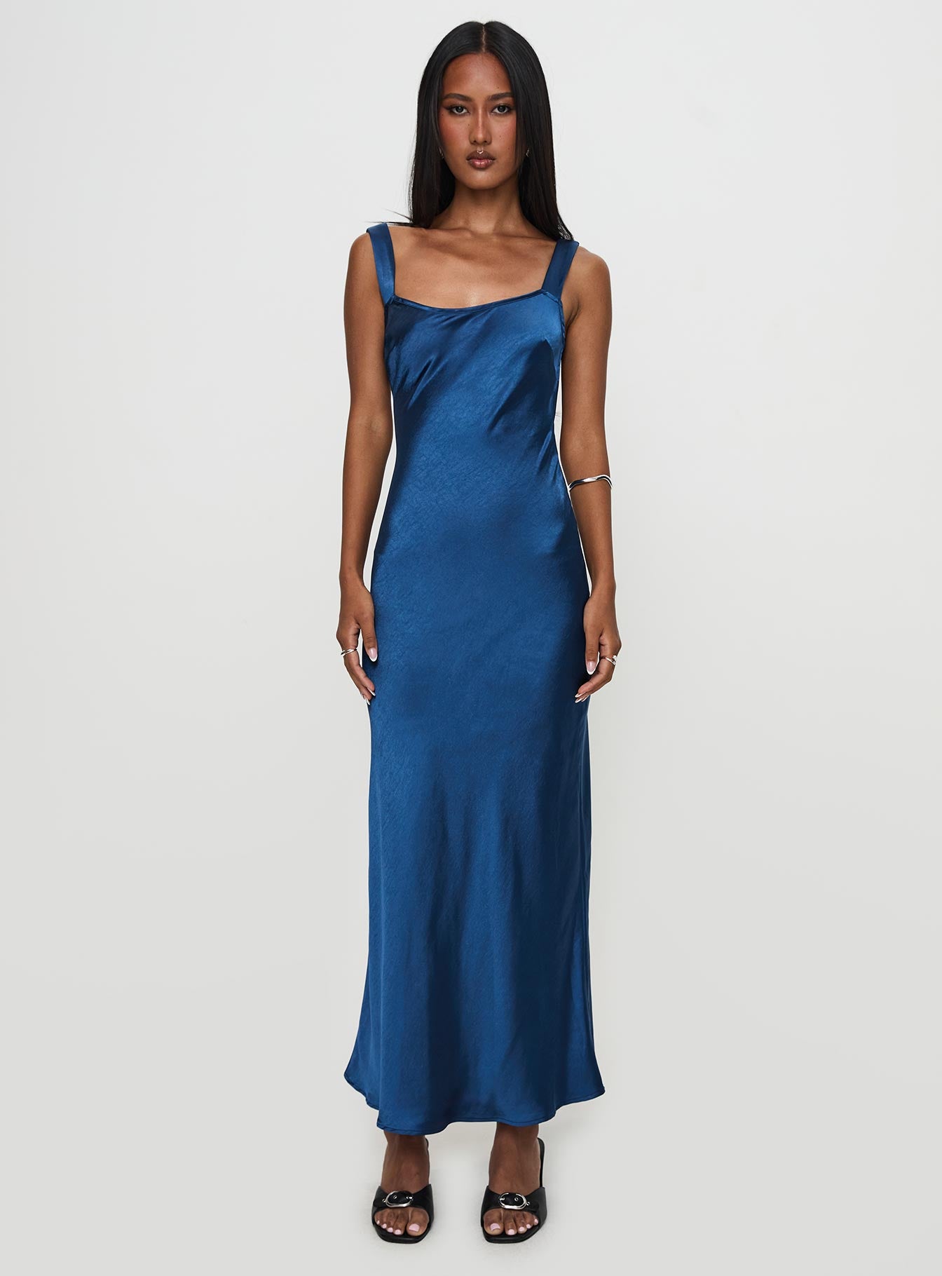 Emiliana Maxi Dress Blue | Princess Polly