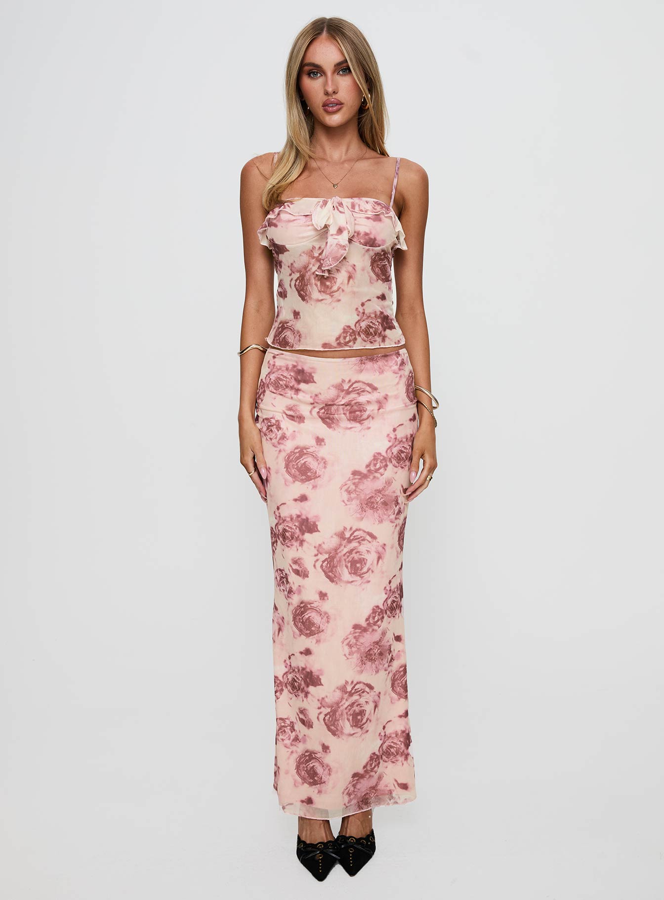 Manifest It Set Pink Floral