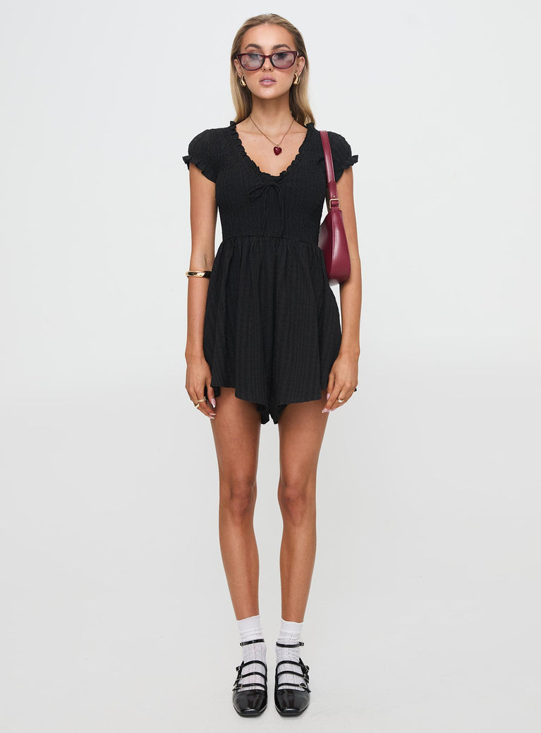 Wescott Playsuit Black