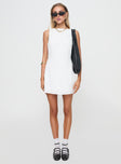 Swoon Mini Dress White