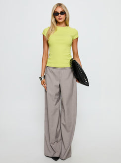 Baseline Longline Rib Top Green