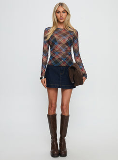 Gazelle Denim Skort Dark Indigo