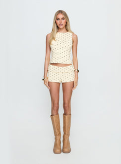 Manolo Set Cream Polka