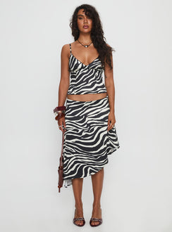 Cabernet Asymmetrical Set Zebra