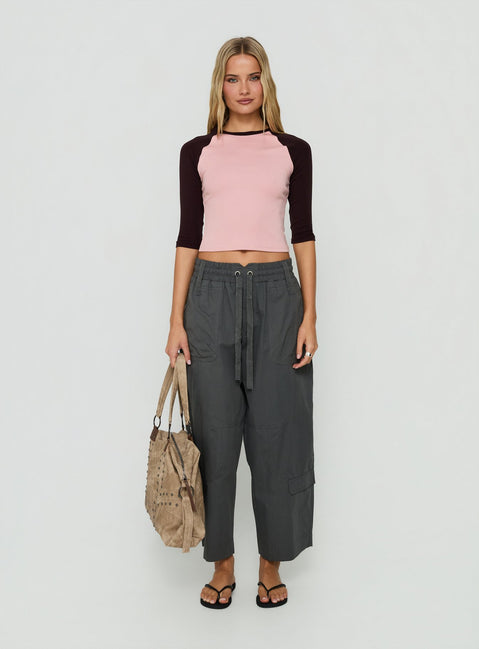 Fever Cargo Pant Charcoal