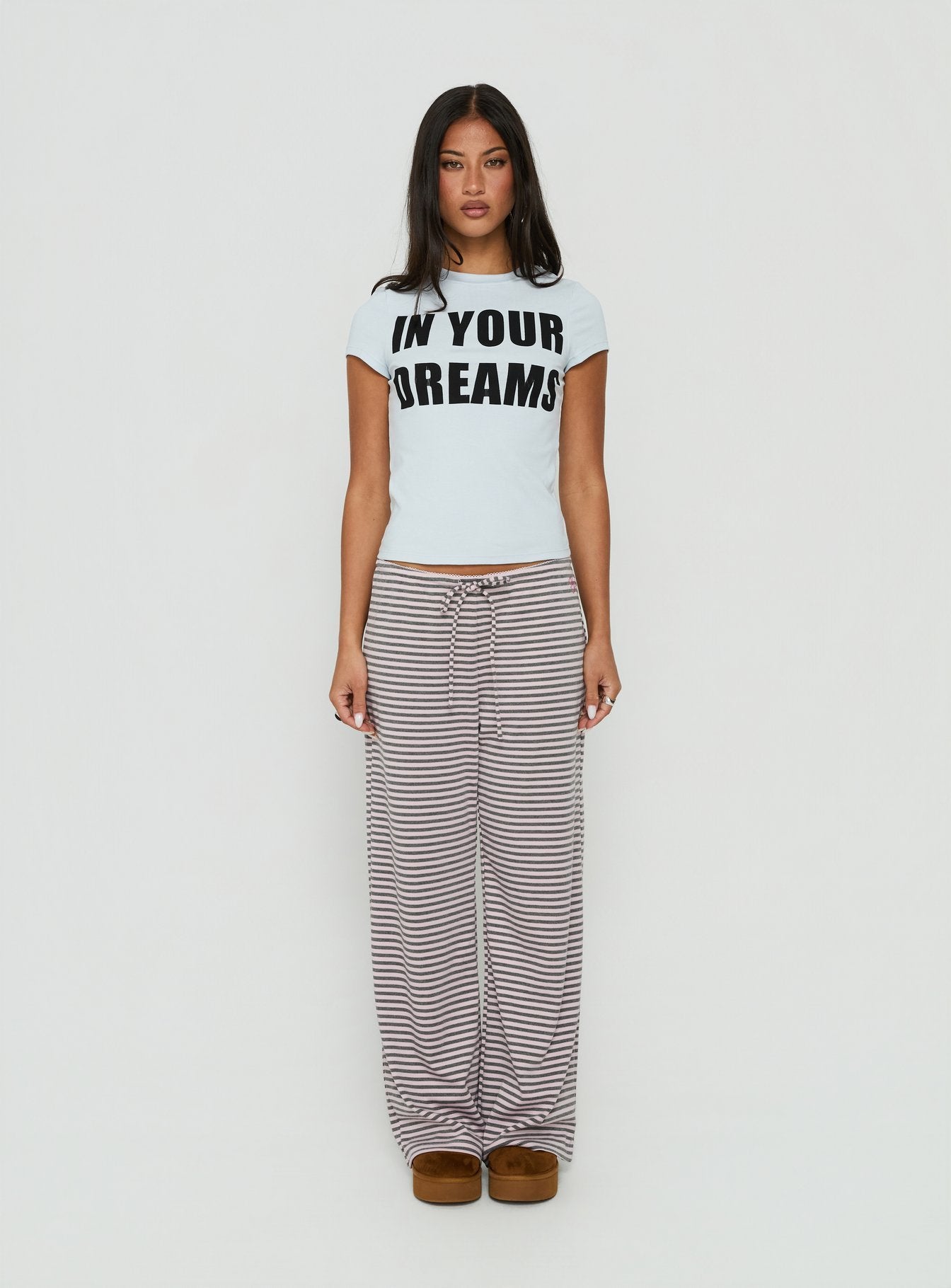 Always In Your Dreams Graphic Sleep Tee Blue