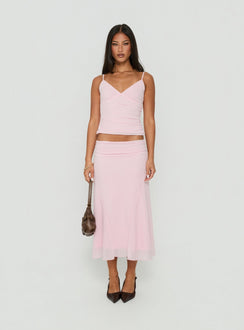 Zylen Cami Set Pink