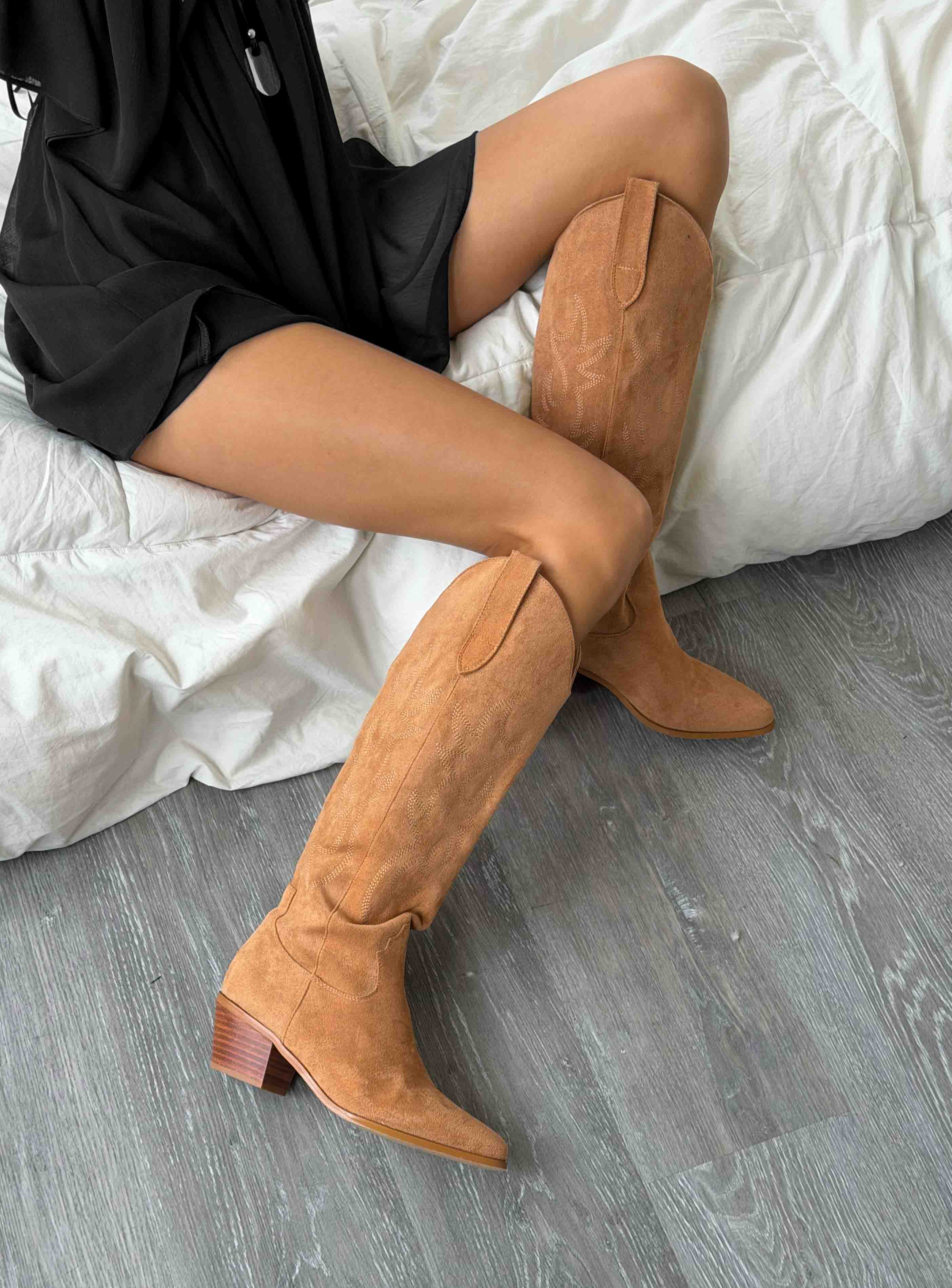 Billini Urson Boots Tan | Princess Polly