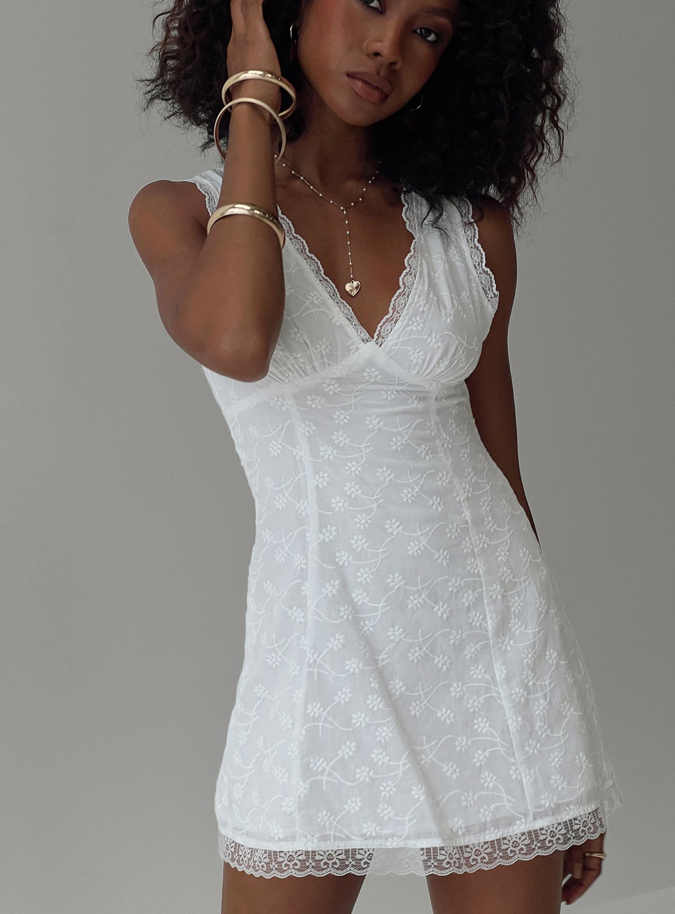 Gimmie Mini Dress | White | Womens Gimmie Mini Dress | White | Womens