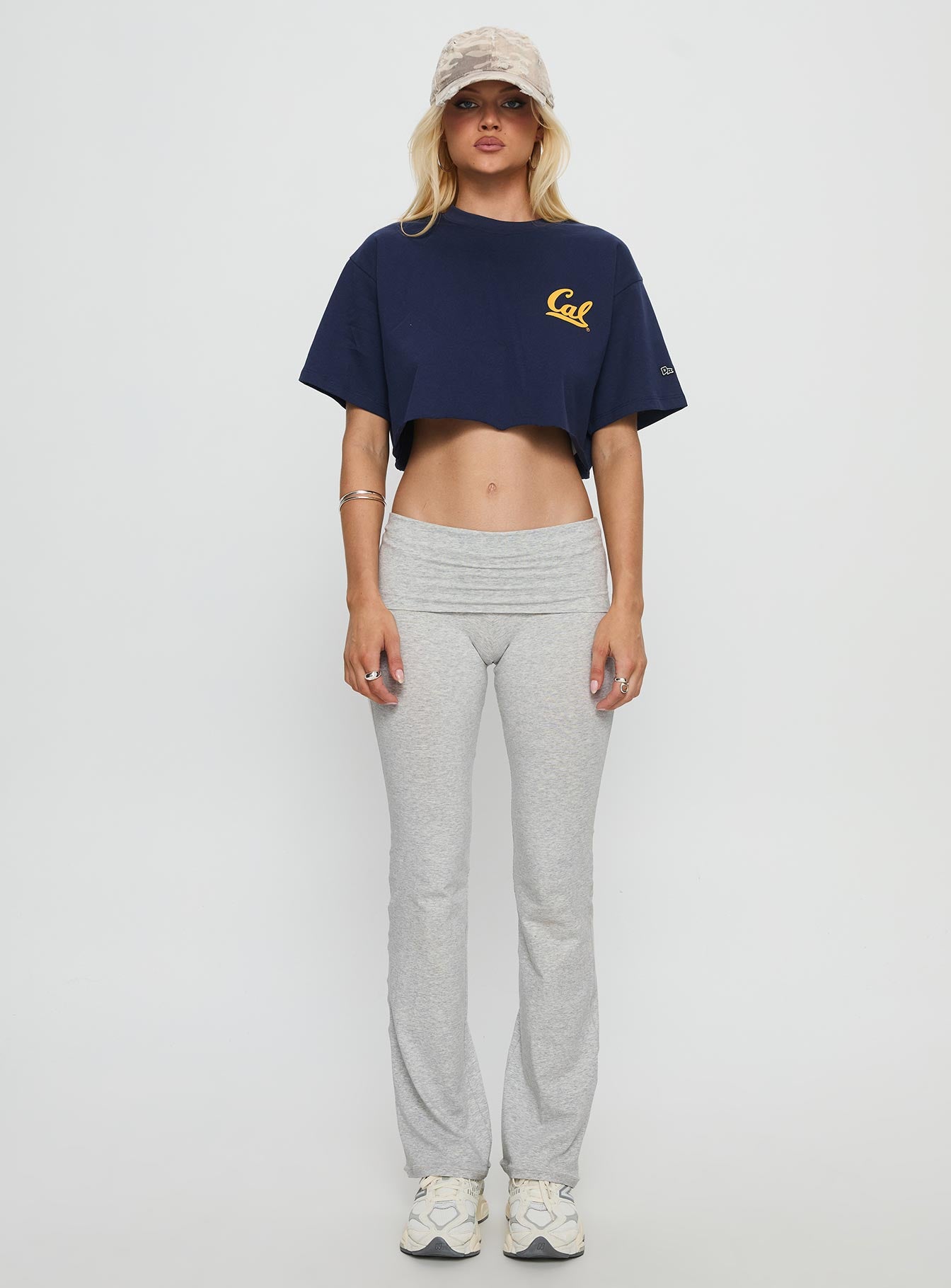 UC Berkeley Track Tee Blue