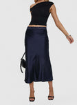 The Charmaine Maxi Skirt Navy