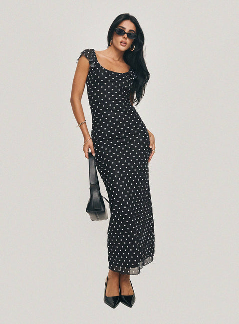 black and grey maxi dress Women's Grey Maxi Dresses