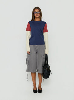 The Brass Long Sleeve Top Multi