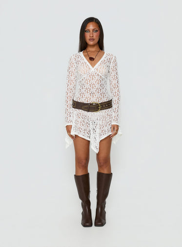 knee length dresses for ladies CH128R-LS main image 1