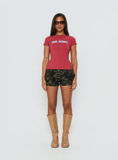 Remix Micro Shorts Camo