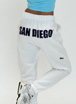 USD Sweatpants White