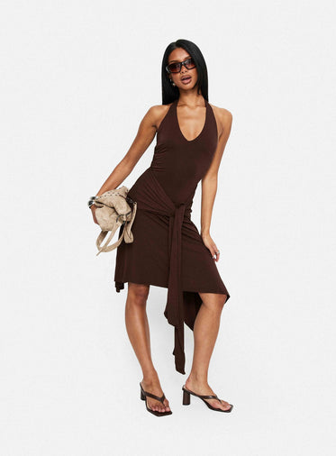 Halter Midi Dresses - Princess Polly