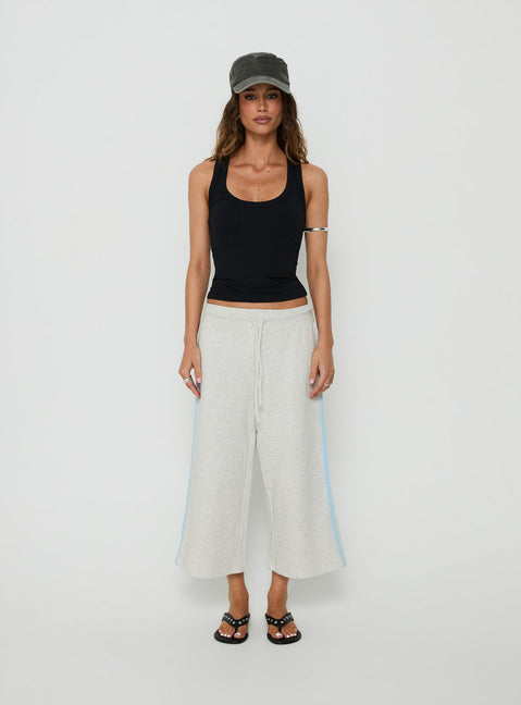 Dojo 3/4 Track Pants Grey Marle