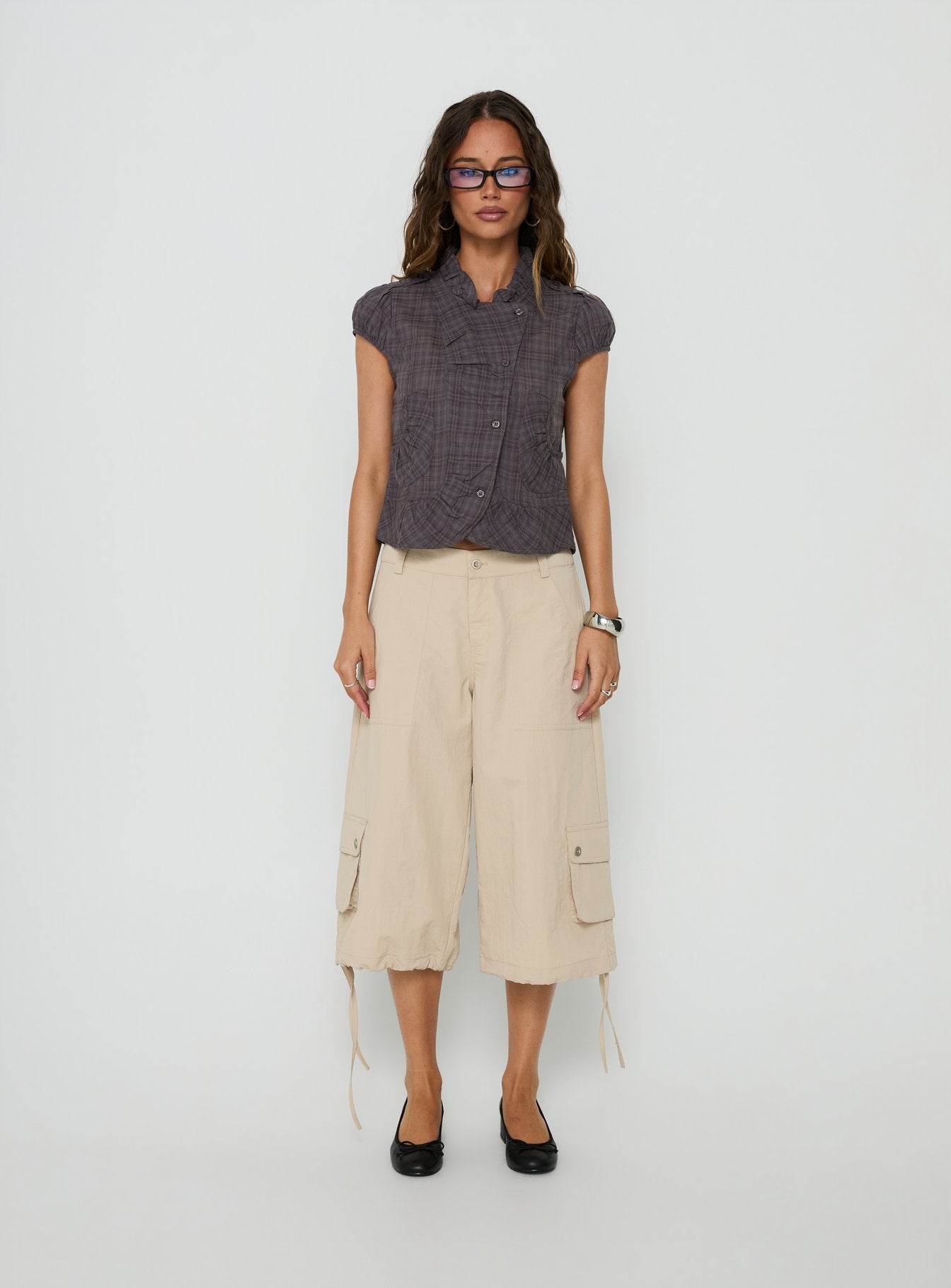 Relaxer 3/4 Cargo Pants Beige