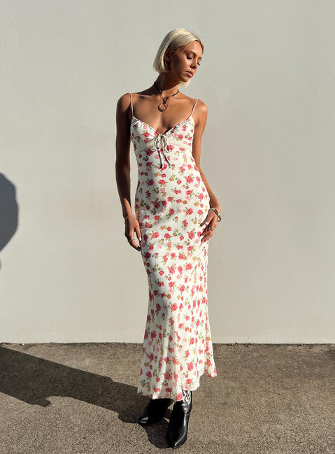 Emily Maxi Dress Multi Floral | Princess Polly Emily Maxi Dress Multi Floral | Princess Polly