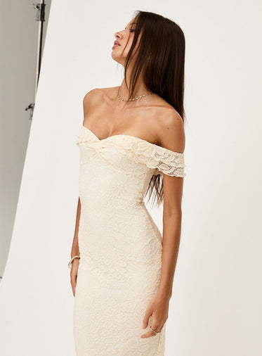 strapless open back dress Lillipilly Lace Mini Dress Orange