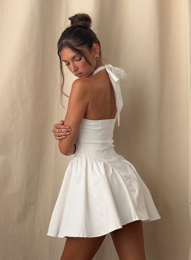 sachin and babi light blue dress Halter White Dresses