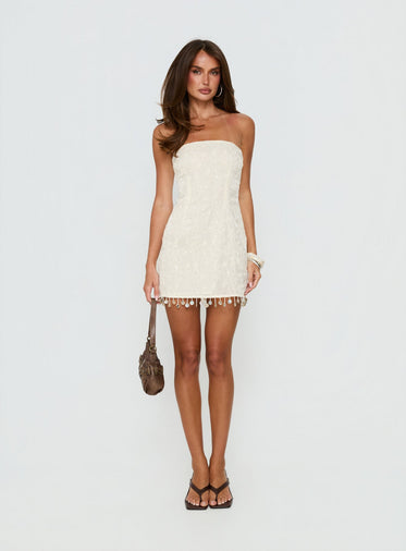 strapless open back dress Garden Embroidery Short Evening Dress with Jacket Ankle Length SF237, Same As Picture / 8 main image 0