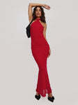 Abriela Maxi Dress Red