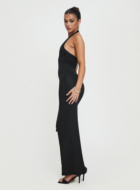 Spicy Maxi Dress Black Petite | Princess Polly Spicy Maxi Dress Black Petite | Princess Polly