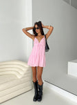 Nicoletta Mini Dress Light Pink