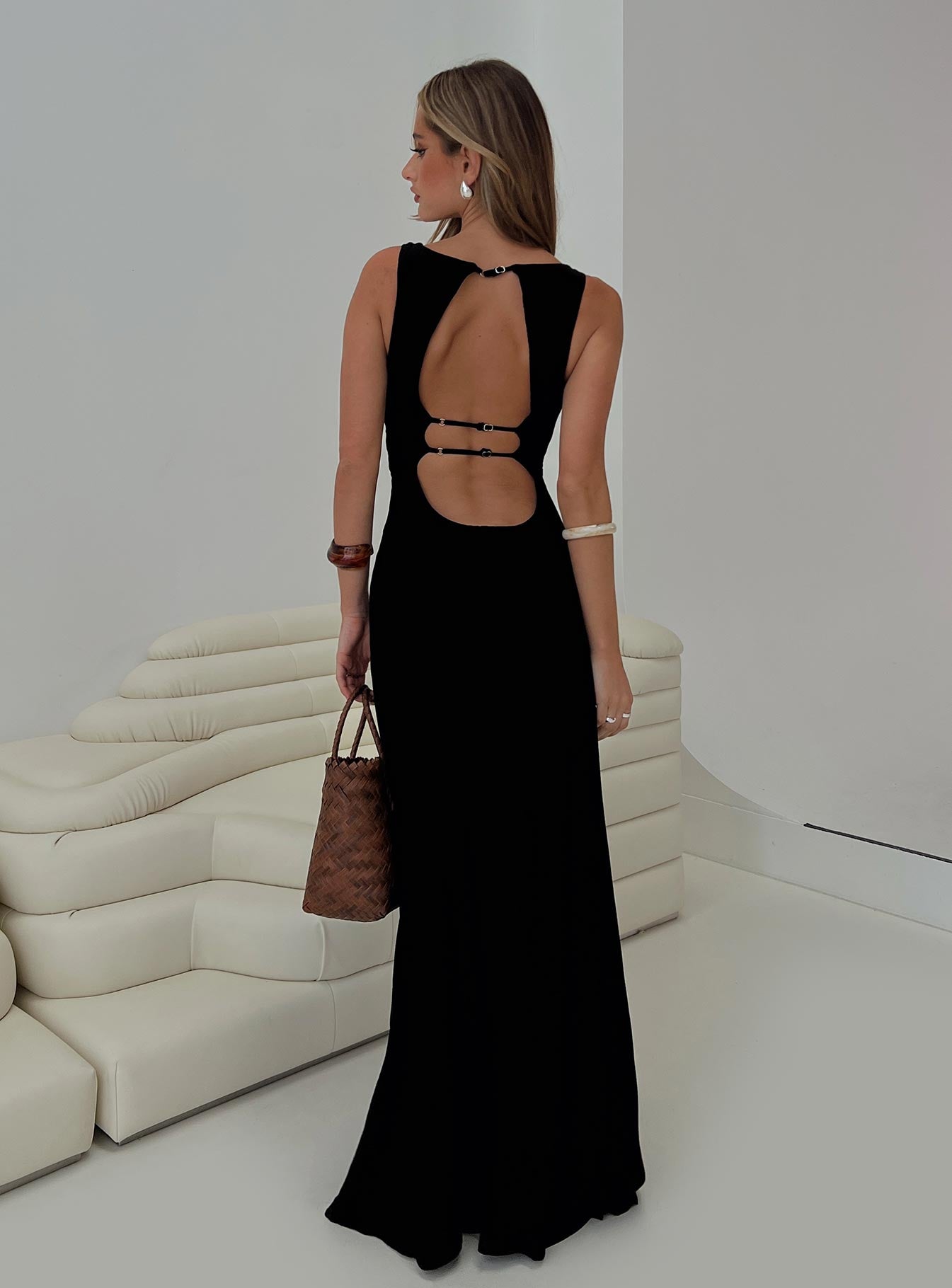 Ace Of Hearts Backless Maxi Dress Black Petite | Princess Polly Ace Of Hearts Backless Maxi Dress Black Petite | Princess Polly