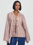 Spiri Shirt Pink Stripe