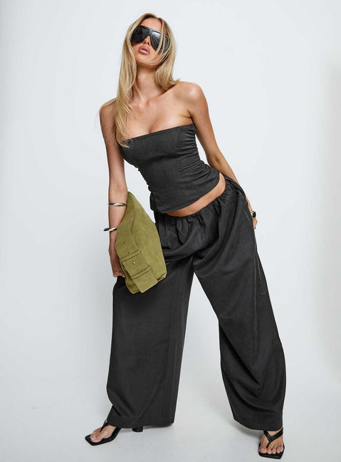 Odara Wide Leg Pants | Black | Womens Odara Wide Leg Pants | Black | Womens