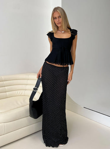 Black Maxi Skirts | Long Black Maxi Skirts | Princess Polly Black Maxi Skirts | Long Black Maxi Skirts | Princess Polly