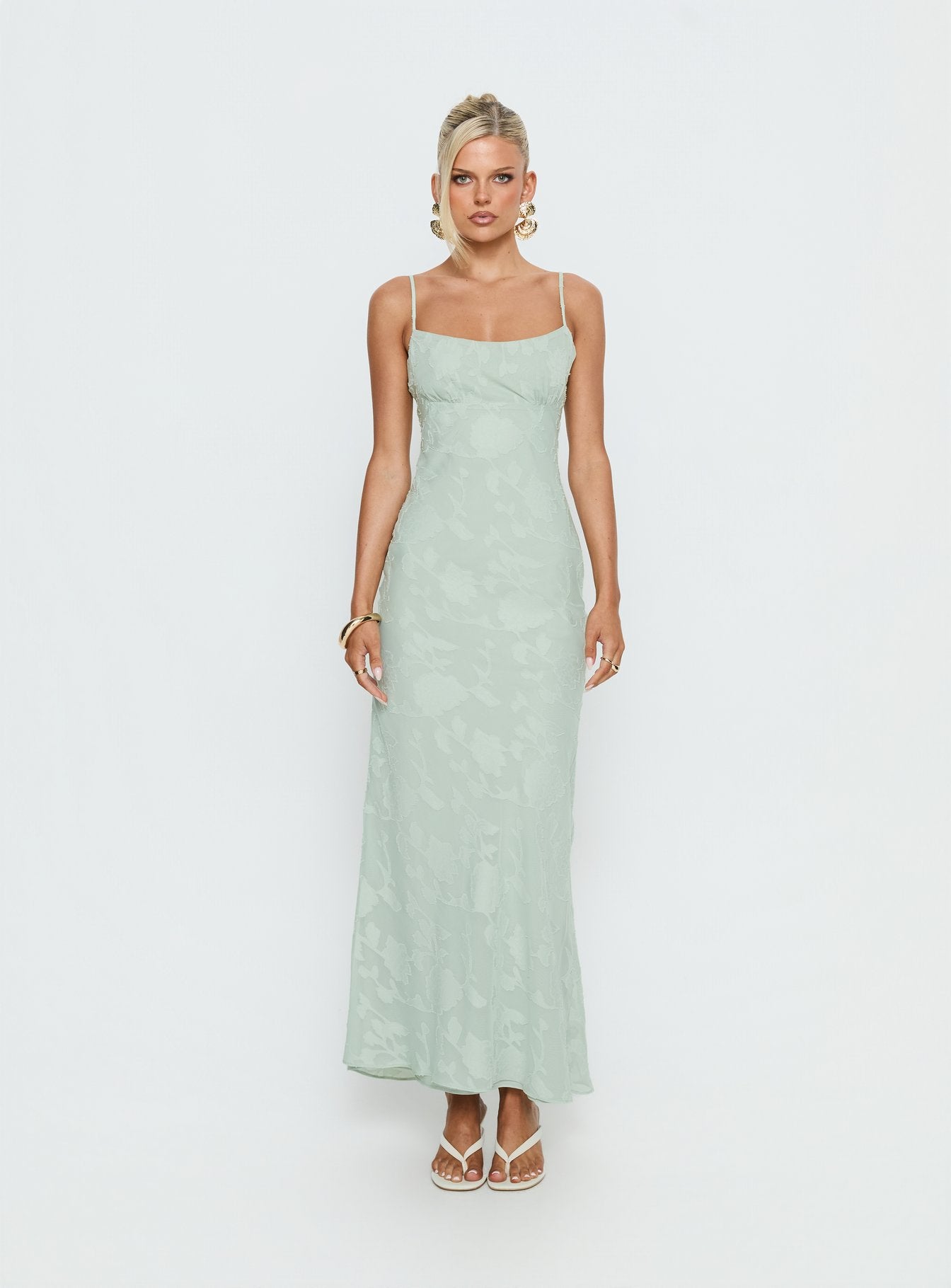 avalon maxi dress in sage green Avalon Maxi Dress