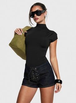 Thunderbird Micro Shorts Dark Indigo Wash