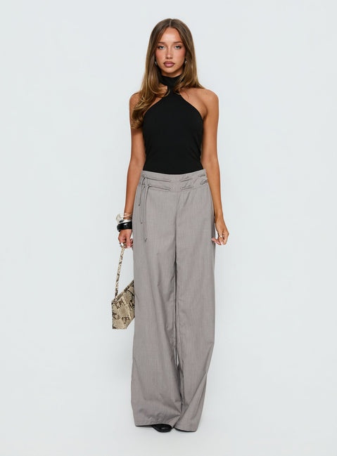 Luanda High Neck Bodysuit Black Sleeveless 