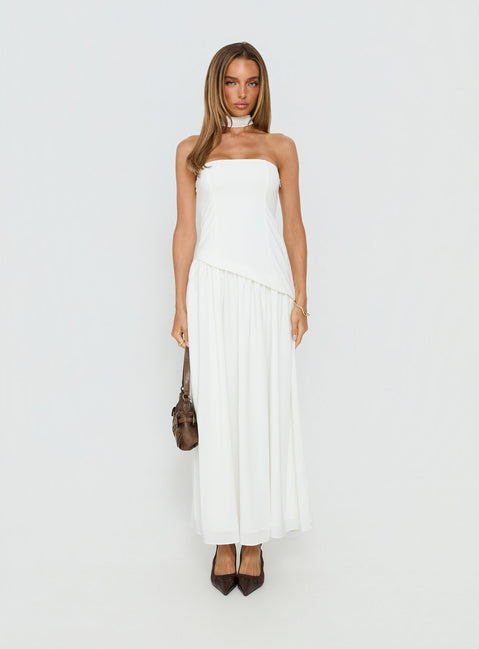 odela strapless drop waist maxi dress chocolate Princess Polly Odela Strapless Drop Waist Maxi Dress Chocolate by Princess Polly