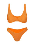 A Kiss Bikini Top Orange