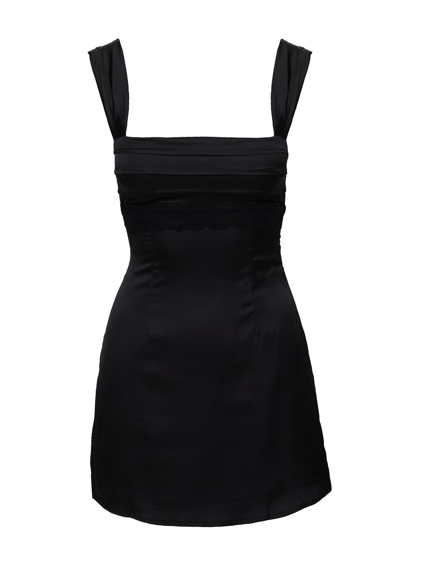 Ackerley Mini Dress Black | Princess Polly Ackerley Mini Dress Black | Princess Polly