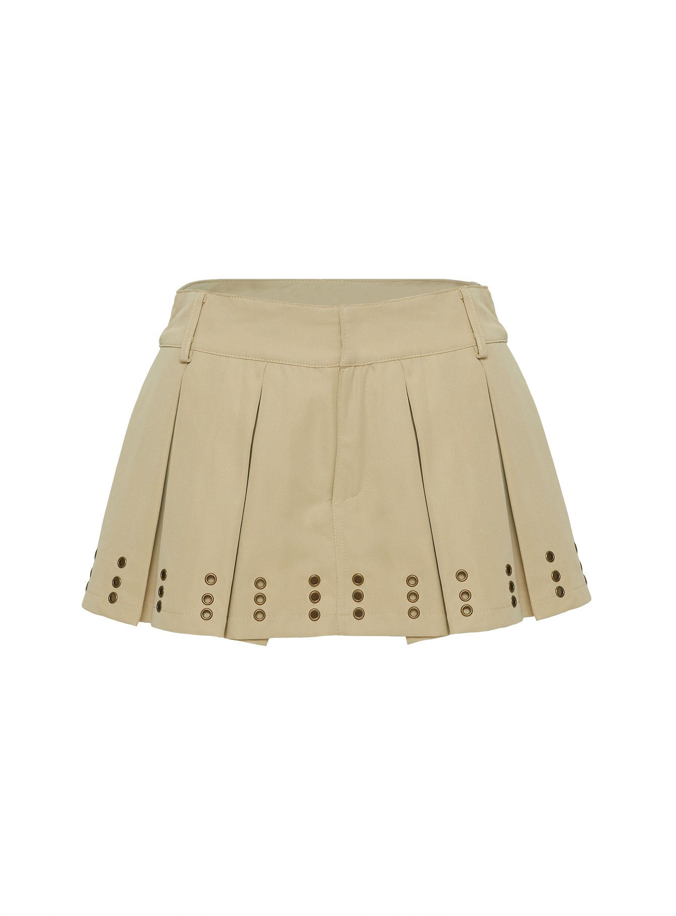 product Princess Polly Alinzia Eyelet Skort Beige Mini Skirts 