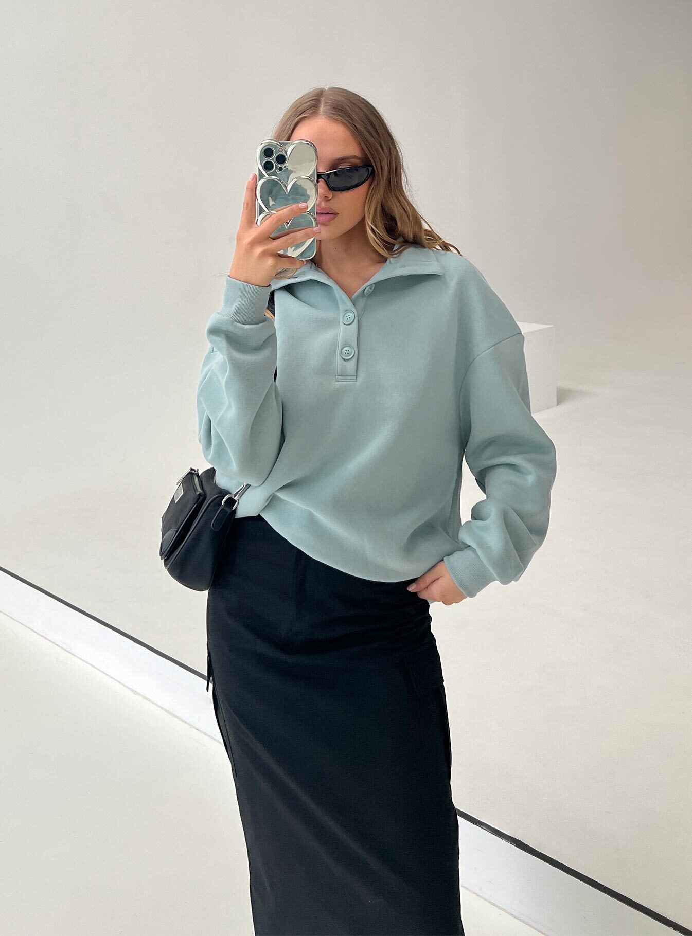 Alker Sweater Blue Princess Polly  regular 