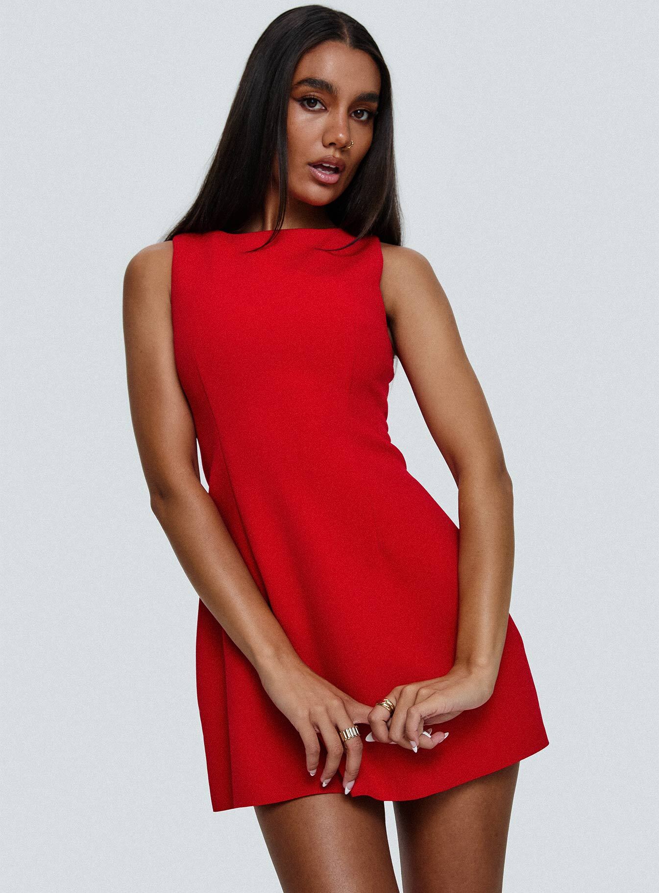 Anse Mini Dress Red Anse Mini Dress Red